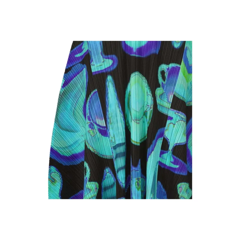 PLEATS PLEASE ISSEY MIYAKE Pleated Maxi Skirt-1