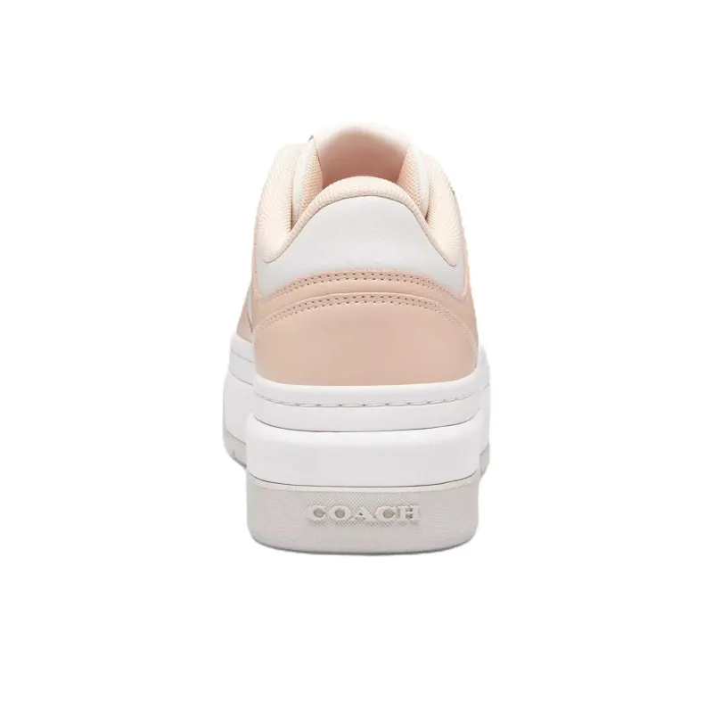 COACH Low Top Skateboard Shoes Women's Pink-3