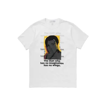 COMME DES GARCONS SHIRT Graphic Printed Crewneck T-Shirt