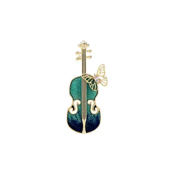 ROYALSASA Alloy, Gold Plated, Silver Plated Brooches Women's