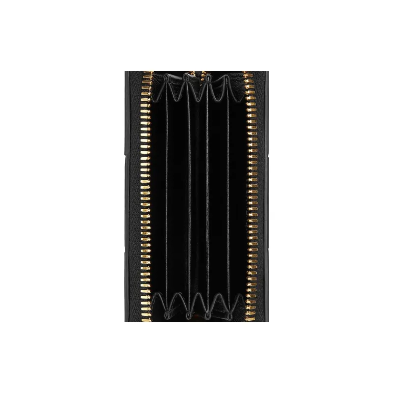 Bottega Veneta Cassette Accordion Zip Around Card Holder-4