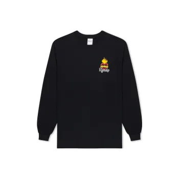 RIPNDIP FW23 Mother Mary Long Sleeve T-Shirt Men's Black