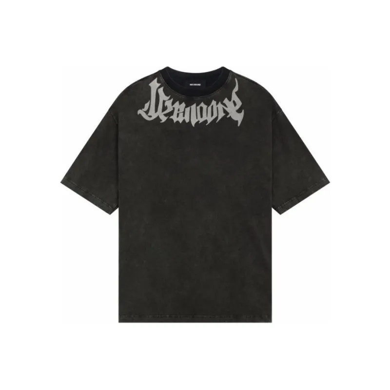 WE11DONE SS24 T Shirt Unisex Black-0