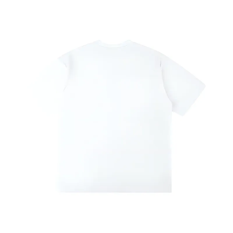 Caramella Drop Shoulder Sleeve T Shirt Unisex White-1