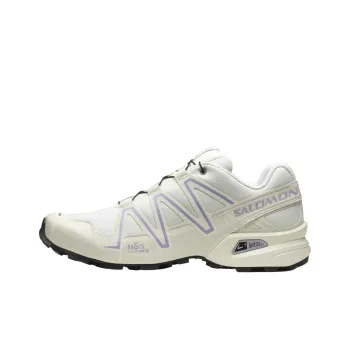 SALOMON Speedcross 3 Anti Slip And Wear Resistant Lightweight Low Top Outdoor Shoes Unisex White