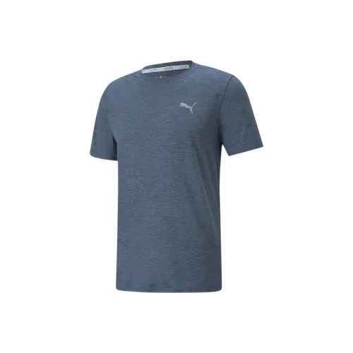 PUMA Running FAVORITE T-Shirts Men Navy Blue