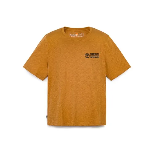 Timberland T-Shirts Men Wheat
