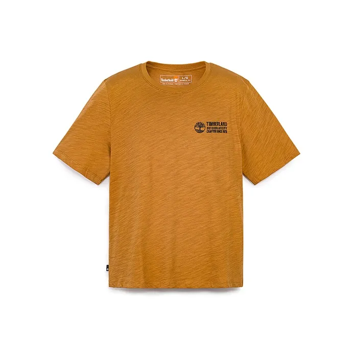 Timberland T Shirts Men Wheat-0