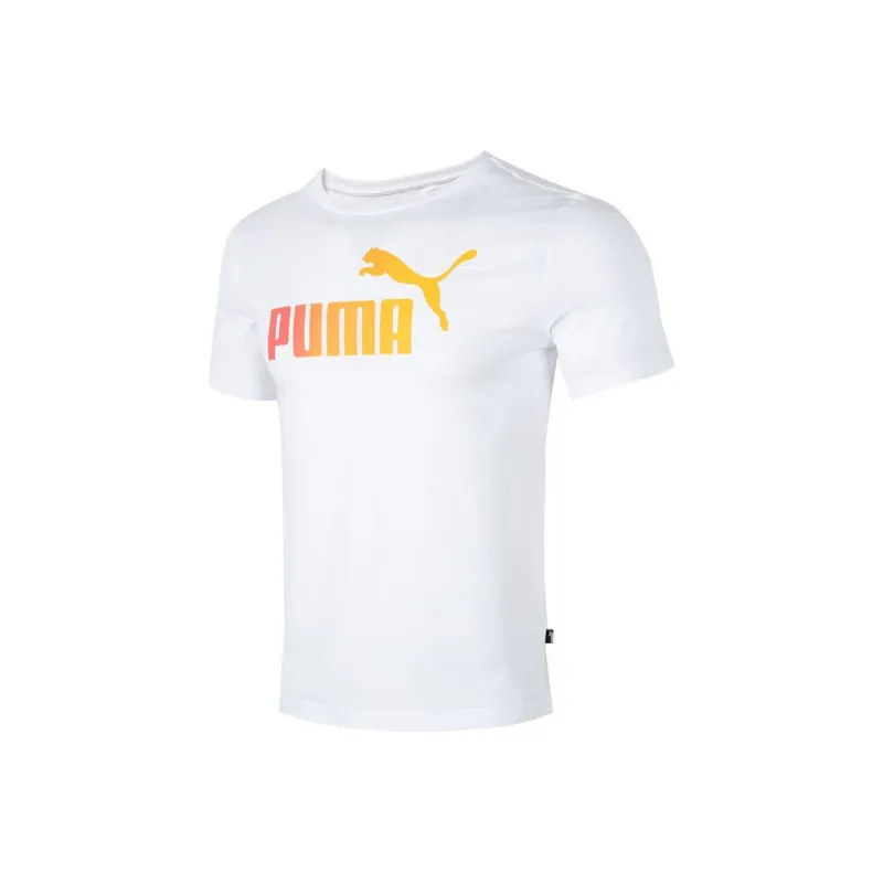 PUMA T Shirts Men White-0