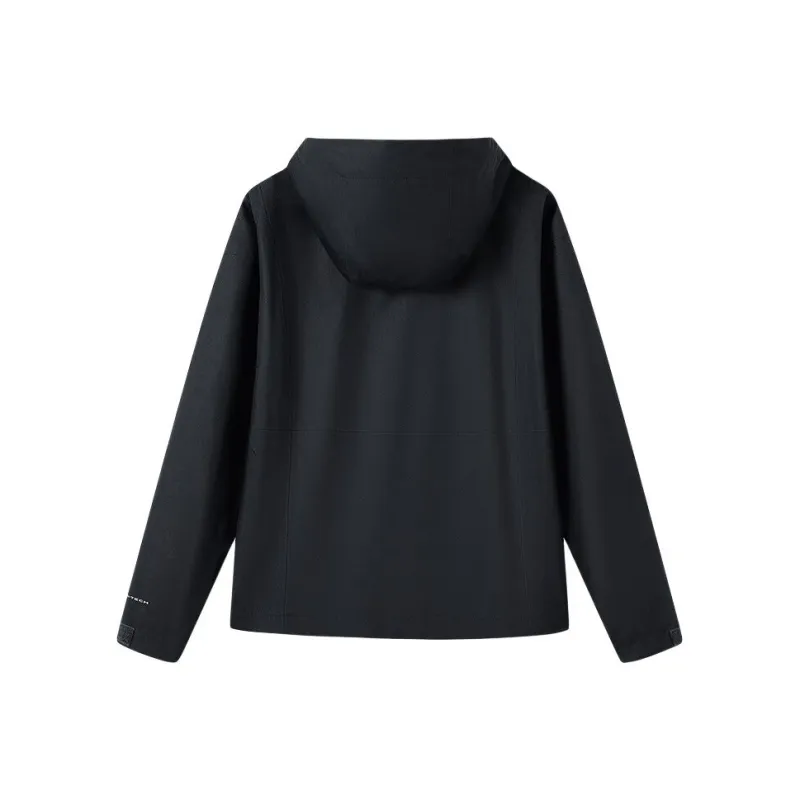 Columbia Water Resistant Windproof Breathable Windbreaker Jacket Women's Black-1