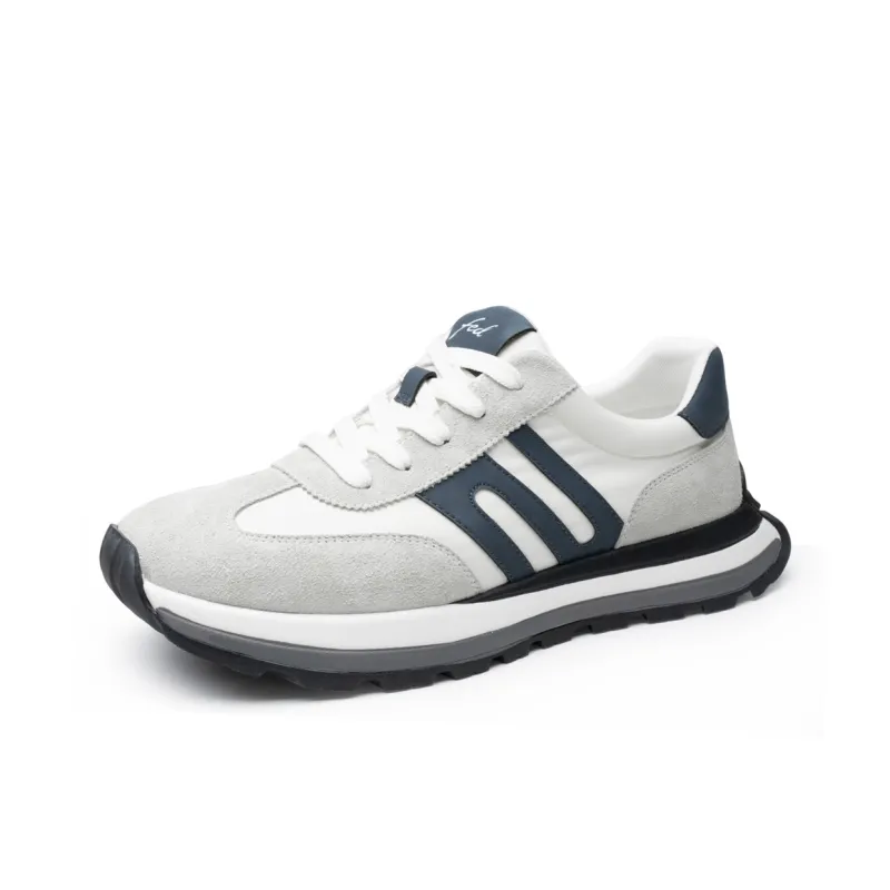 FED Casual Shoes Men Low Top Black/White-6