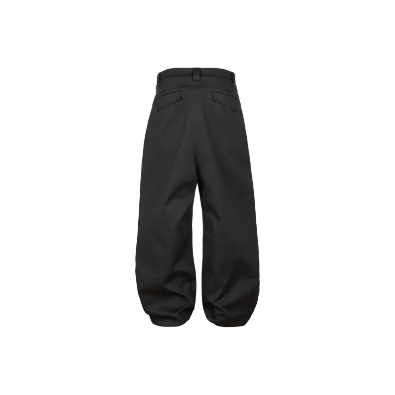 ORANGE DRAGON Suit Trouser Unisex Black-1