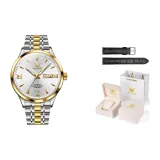 Steel Band White Dial