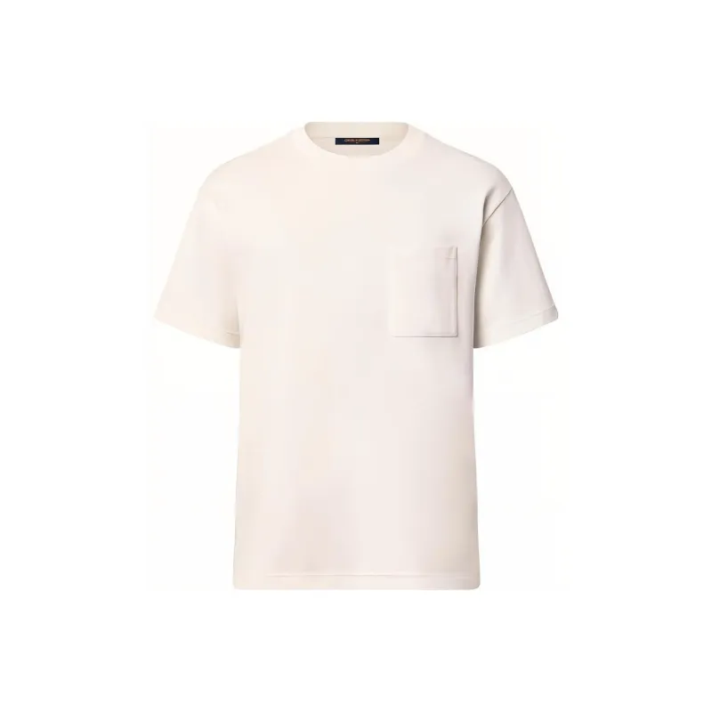 LOUIS VUITTON 1AFBAR Pique Cotton T Shirt-0