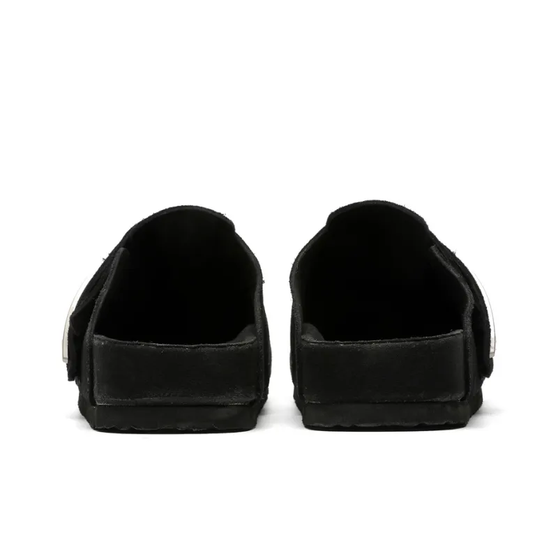 APRHE Rubber Sole Abrasion Resistant Slip Resistant Closed Toe Slippers Unisex-16