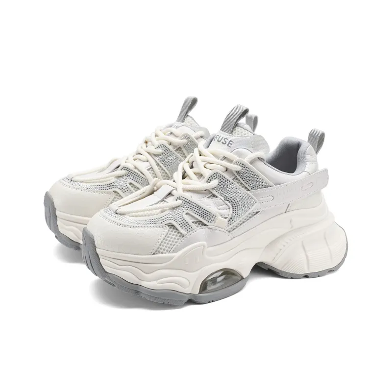 D FUSE SCANDINAVIA Anti Slip And Wear Resistant Lightweight Low Top Chunky Sneakers Women's-13