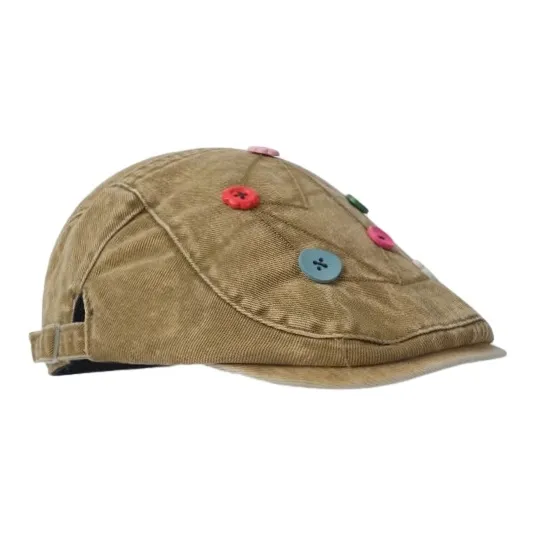 FREE RABBITⅡ Japanese Style Urban Chic Style Reverse Wear To Make Your Face Look Smaller Berets Unisex-4