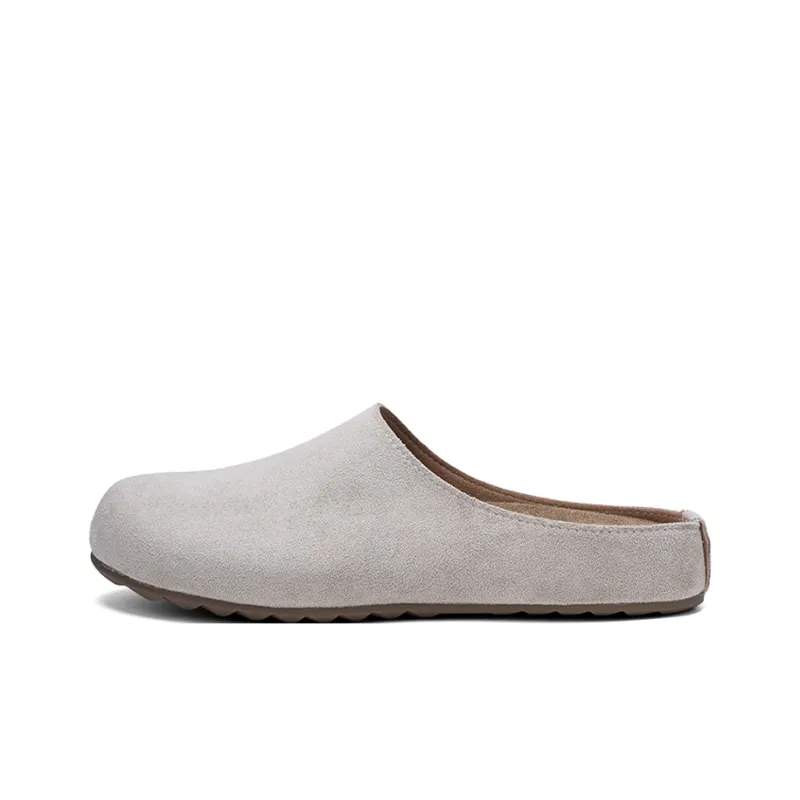 XMISTUO Quiet Abrasion Resistant Slip Resistant Wrap toe Slippers Women's-7