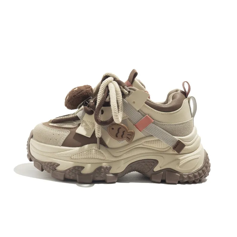MEAKKEA Coverage Balance Wear Resistant Low Top Chunky Sneakers Women's-5