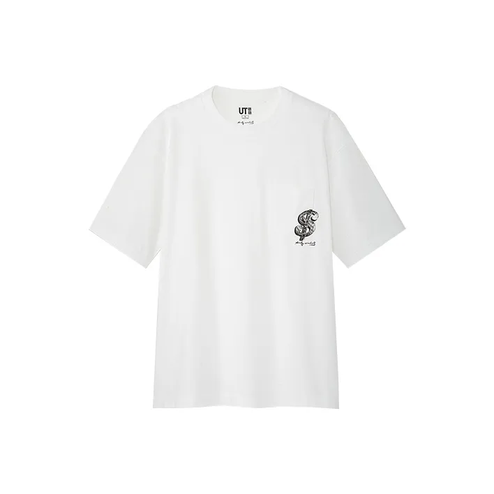 UNIQLO Regular T Shirt Unisex White-0