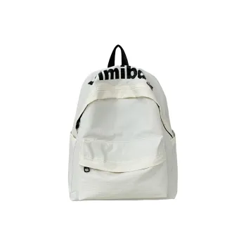 Deli Bear Nylon Backpack Regular Unisex White/Orange/Black/Purple/Green