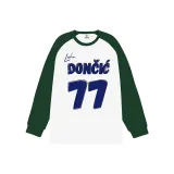 White Body with Green Sleeves