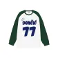 White Body with Green Sleeves