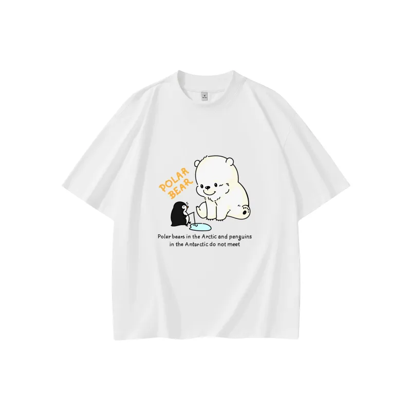 POLAR BEAR T Shirts Unisex-0