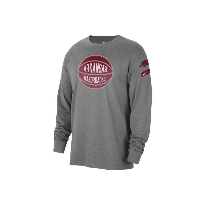Nike Arkansas Fast Break Men's Nike College Long Sleeve T Shirt-0