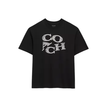 COACH T Shirts Men Black