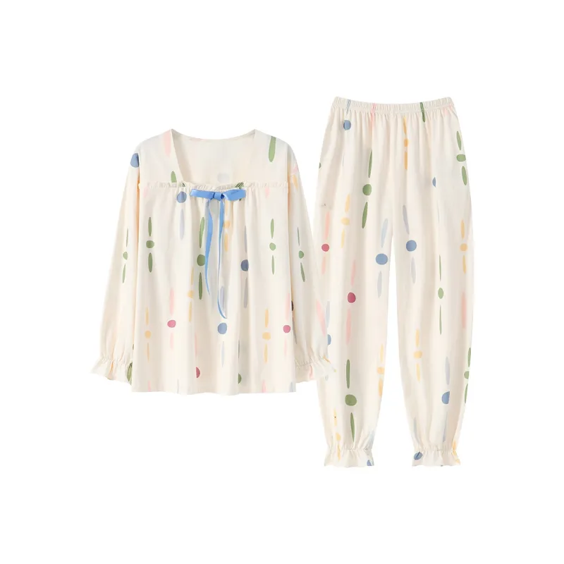 Herbal Primer Pajama Set Women's Combo Set-24