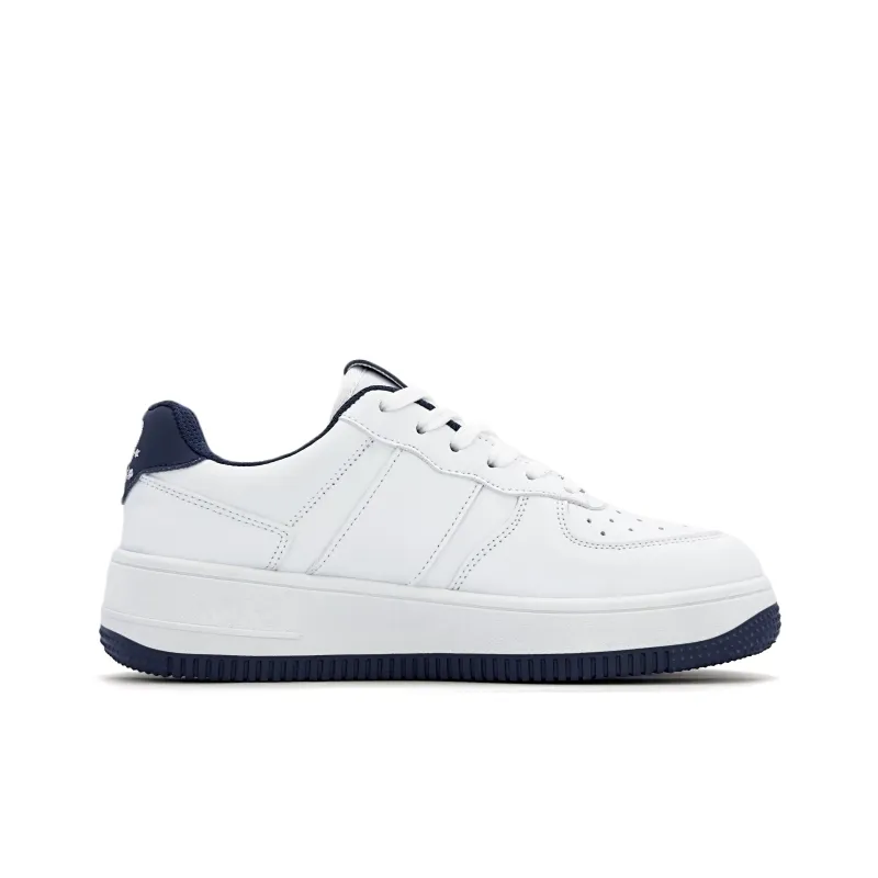 ALI THE FOX Low-Top Skateboard Shoes Women's Classic White/Hai Chang Blue-9