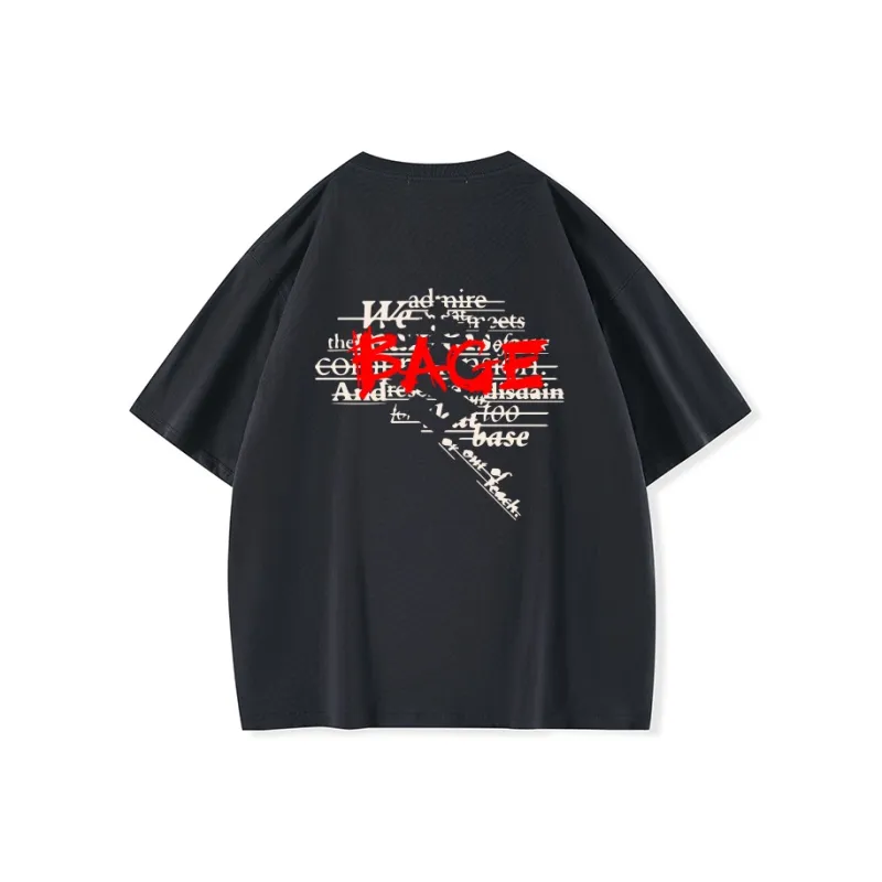 BAGE T Shirts Unisex-8