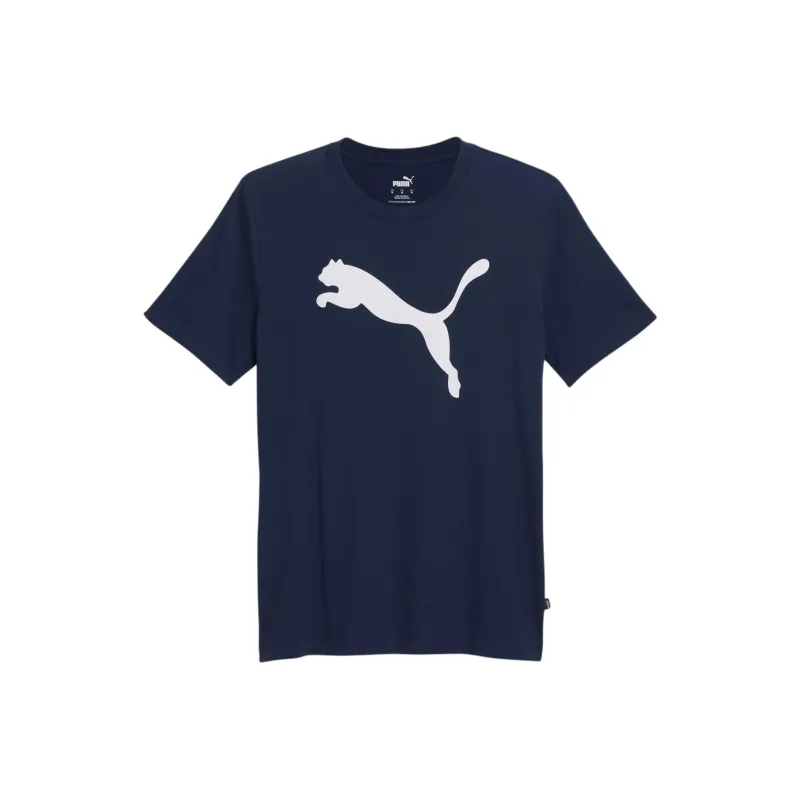 PUMA Essentials Big Cat Men's Tee T-Shirt Men's Marine Blue-0