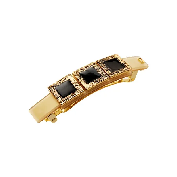 ALEXANDRE DE PARIS Antique Collection 8cm Hair Clip Women's-3