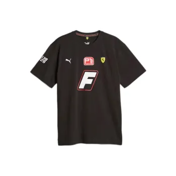 PUMA Scuderia Ferrari T-Shirts Men Black