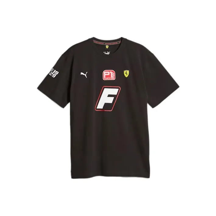PUMA Scuderia Ferrari T-Shirts Men Black-0