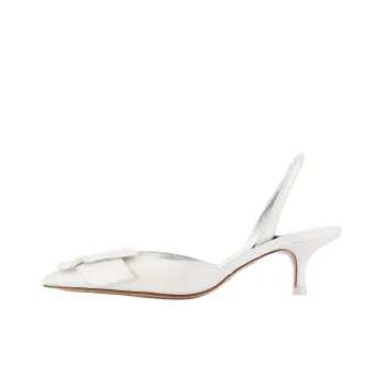 Sophia Webster Blair Slim Heel High Heels 4cm Women's White