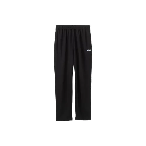 FILA Knitted Sports Pants Unisex Black