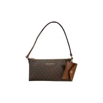 MICHAEL KORS PVC Shoulder Bag Women's Brown