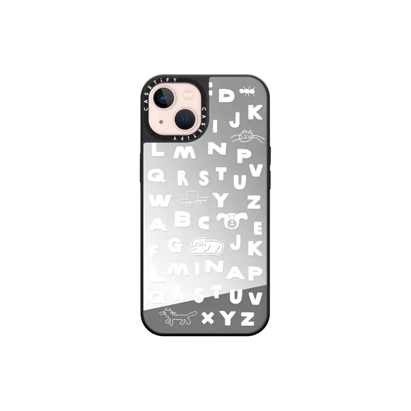 CASETIFY PC Material INAP Letter Pattern MagSafe Phone Cases Compatibility With IPhone 13/Pro/Pro Max Minimalist-1