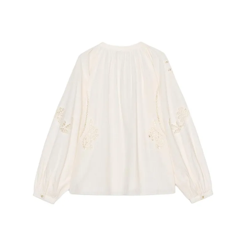 ZARA ZW Series Shirt Women's Raw White-1