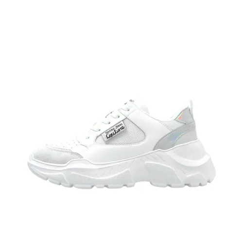 VERSACE JEANS COUTURE Low Top Casual Shoes Women's White