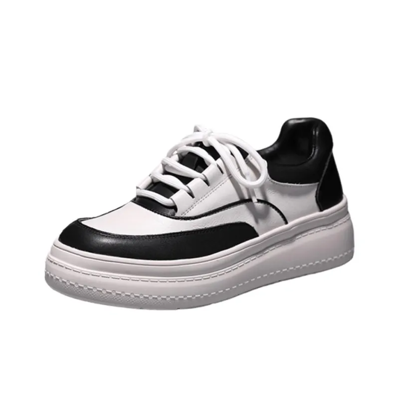 Ruomini Anti Slip And Wear Resistant Lightweight Low Top Skateboard Shoes Women's-5