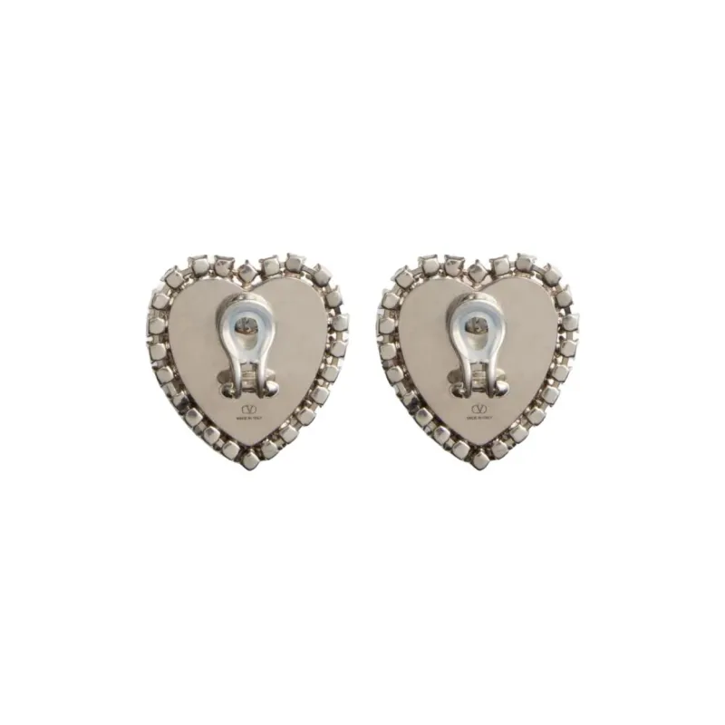Valentino Coeur Hyperbole Clip on Earrings-2