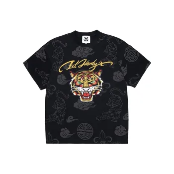 ED HARDY X T Shirt Unisex Black