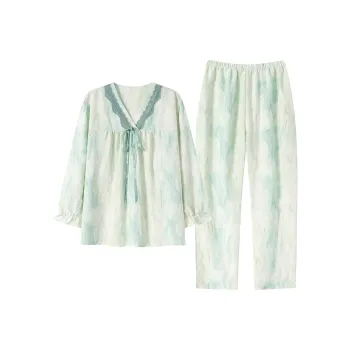 Herbal Primer Pajama Set Women's Combo Set