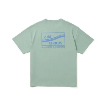 OddCIRKUS SS24 T Shirt Unisex Pea Green
