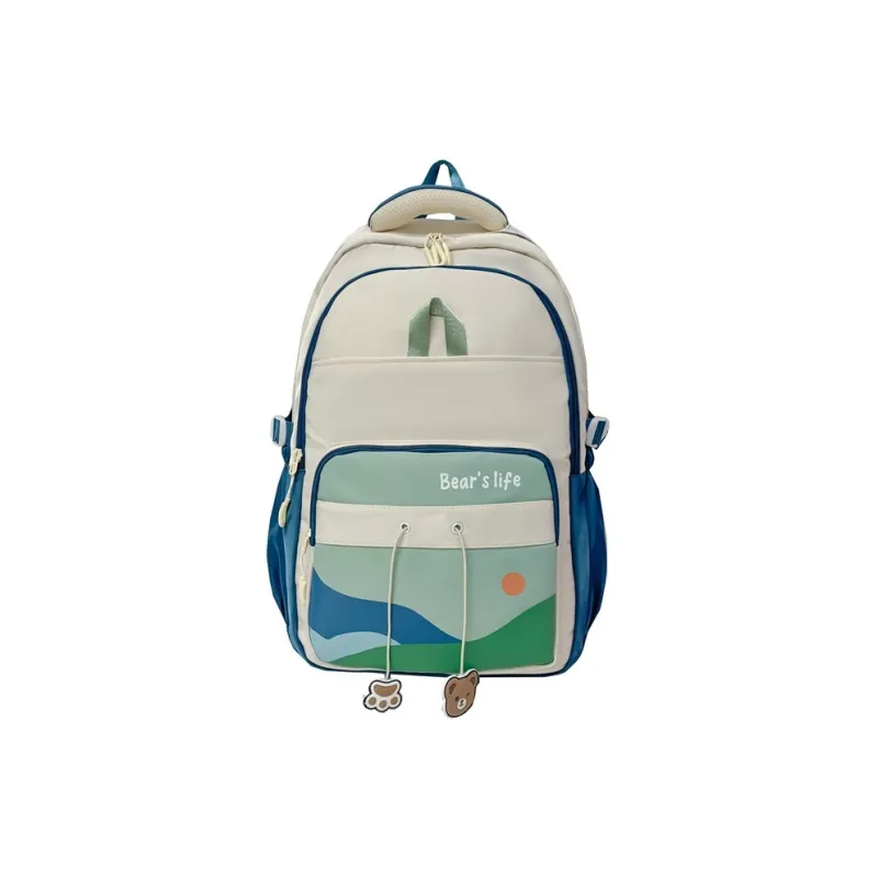SUN EARTH &U Twill Backpack Unisex Multicolor-4