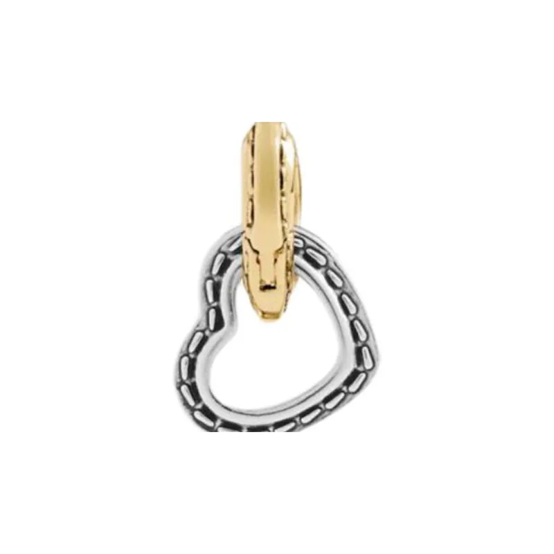 COACH Brass Plated Earrings Women's Gold-1